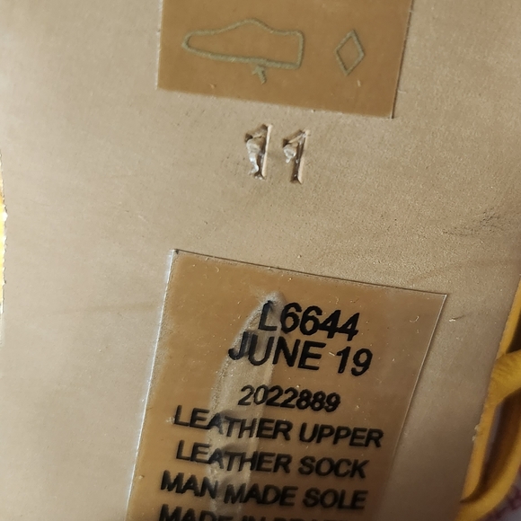 Madewell The Dakota Sandals. yellow Sz 11. In Unused and excellent condition - Picture 11 of 11